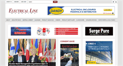 Desktop Screenshot of electricalline.com